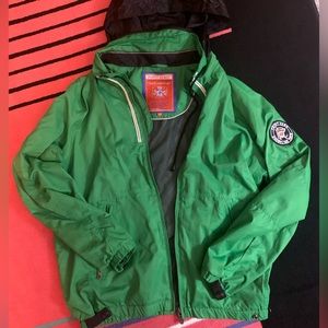 Lightweight Green Coat, Men